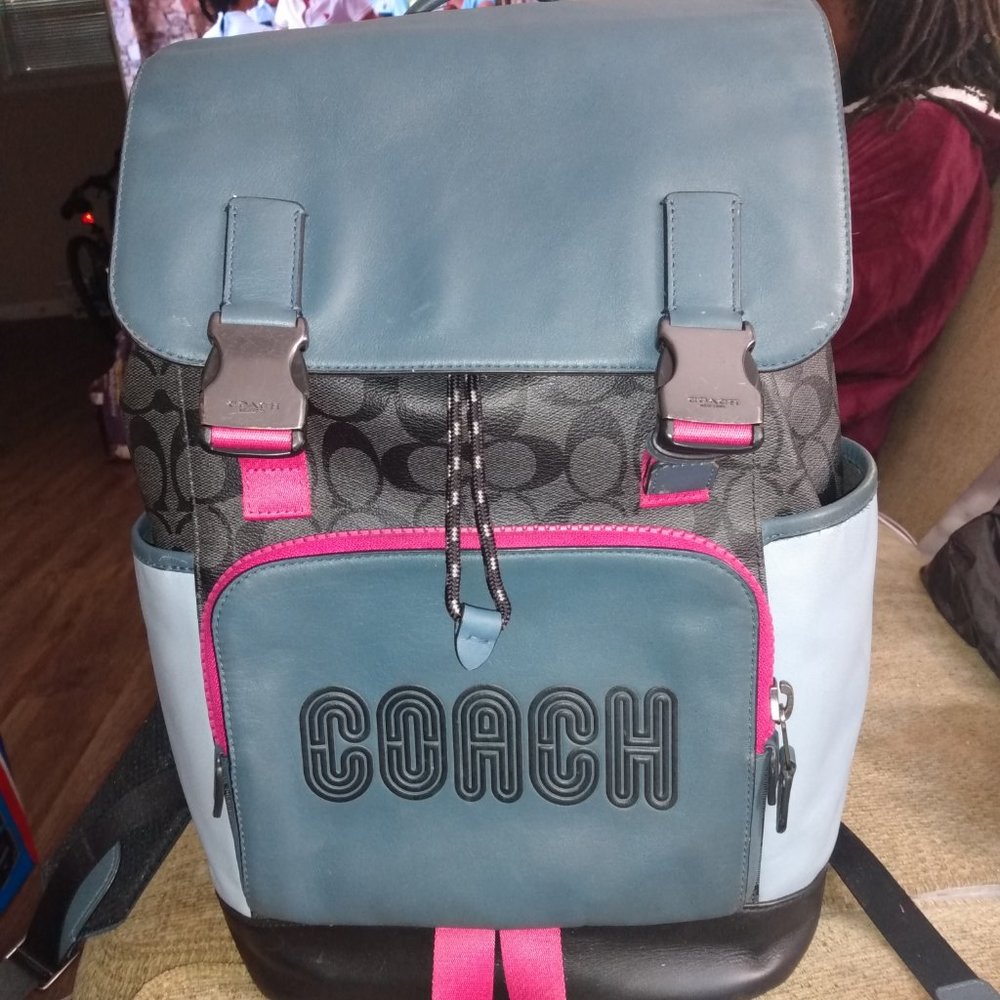 **SOLD**  Coach Track Backpack
